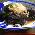 よしもりさんち's cooksnap of when they made なすとピーマンのしぎ焼き。我が家風。.