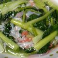 じゃあすけ's cooksnap of when they made ターツァイのカニかまあんかけ.