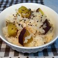 ほのぼのキッチン's cooksnap of when they made 。.:*・゜さつまいもご飯。.:*・゜.