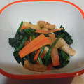 まぁちゃん0's cooksnap of when they made ほうれん草と油揚げの炒め物.