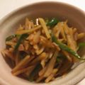 papikun's cooksnap of when they made ✿じゃがいもとツナのきんぴら✿.