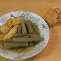 しのすけ★'s cooksnap of when they made ふきと油揚げのあっさり煮♪.