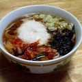 puniＫ's cooksnap of when they made とろろ☆キムチうどん.