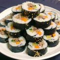 PanDomo's cooksnap of when they made 韓国風海苔巻“キムパプ”　恵方巻にも！.