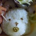 まぁぽんポン's cooksnap of when they made キャラ弁　ワンピース　ベポ.
