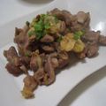 emiママ's cooksnap of when they made 漬物汁で（＠▽＠）砂肝のねぎ塩ダレ♪.
