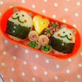 めぐゆうりゅう's cooksnap of when they made キャラ弁♪　俵おにぎりでっくまっ＾＾.