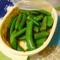 cheesedog's cooksnap of when they made 絹さやのおかか和え.