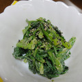 そめはる's cooksnap of when they made 春菊のオイマヨ胡麻和え.