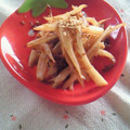 アーコchan's cooksnap of when they made ●簡単●大根の皮☆きんぴら♪♪♪.