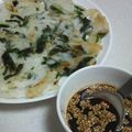 りゅうぼうちゃん's cooksnap of when they made じゃがいもとニラ入りの韓国風大根餅.
