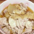 べべ丸。's cooksnap of when they made 懐かしい味★大根と豚肉の甘辛煮.