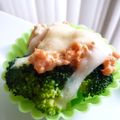 Fire-King's cooksnap of when they made 簡単あと１品!ブロッコリー鮭マヨチーズ焼.