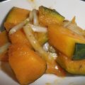 こねぎとしらす's cooksnap of when they made レンジｄｅ簡単☆かぼちゃのさっぱりマリネ.