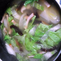 かずぅマム's cooksnap of when they made レタスと生きくらげのスープ.