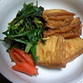 しんしょうはは's cooksnap of when they made とっても簡単　☆　厚揚げ水菜煮込み.