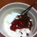 ミノリオン's cooksnap of when they made ココアベリーヨーグルト.
