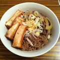 うさり〜にょ's cooksnap of when they made 群馬発男のねぎだく吉野家風牛丼温泉卵のせ.