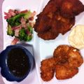 リラポコ's cooksnap of when they made マヨネーズ衣で!!胸肉でやわサクカツ★.
