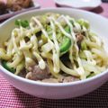 えみんちゅ＊'s cooksnap of when they made マヨたっぷり焼きうどん☆.