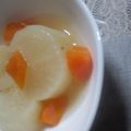 暇姉さん's cooksnap of when they made コンソメふろふき大根.