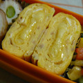 nasubeam's cooksnap of when they made ●定番にしてね☆ツナネギチーズの卵焼き●.
