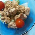 kacchan15's cooksnap of when they made 市販のごまドレで★絶品バンバンジーソース.