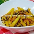 ruruchirin's cooksnap of when they made 超～簡単★塩昆布とじゃが芋のカレー炒め.