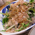 MEGuREEN's cooksnap of when they made 新玉ねぎとひじきと水菜のサラダ☆.