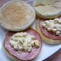 Jock's cooksnap of when they made 朝食にイングリッシュマフィン☆タルタル版.