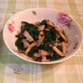 オレンジリング's cooksnap of when they made 焼キノコとほうれん草のサッと炒め♪.