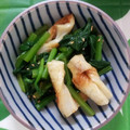 みほたる's cooksnap of when they made ヘルシー！小松菜とちくわのからしあえ.