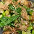 なーなちゃん's cooksnap of when they made 葉セロリおかか炒め.