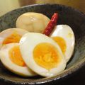 papikun's cooksnap of when they made 作り置き☆ピリ辛味付け卵.