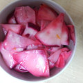 ｍａｍａｒａｄｅ's cooksnap of when they made 赤かぶ千枚漬★ゆず風味.