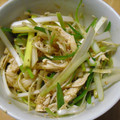 チヒナコ's cooksnap of when they made ねぎたっぷり！ささみのからし和え.