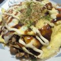 みー2375's cooksnap of when they made 焼きそば☆ランチに【オムソバ】.