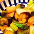 halna212's cooksnap of when they made 食欲そそる柚子たれ鶏炒め.