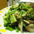 Ｋazu's cooksnap of when they made 大根葉と豚肉の炒め物.