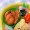 あぁるちゃん's cooksnap of when they made お弁当に♪マヨケチャ魚肉ソーセージ♪.