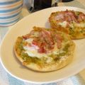 バカリャウ's cooksnap of when they made バジルチーズトースト☆.