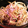 トクライ's cooksnap of when they made 箸休めに・・♡もやしのゆかり和え♫.