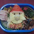 れおだよ's cooksnap of when they made クリスマスに♪サンタクロースのおにぎり★.