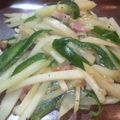 あっきぃほのほの's cooksnap of when they made シャキシャキポテトのベーコン炒め.