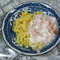 sweethazu's cooksnap of when they made カニカマ沢山！カニカマあんかけチャーハン.