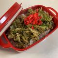 papikun's cooksnap of when they made キャベツと白菜とニラのふりかけ.