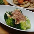 ぶち's cooksnap of when they made レンジで1分！ブロッコリーのマヨおかか.