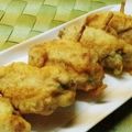 にゃんた１０４'s cooksnap of when they made 夏の串揚げ☆鶏肉のしそチーズ巻き.