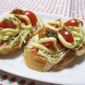 えみんちゅ＊'s cooksnap of when they made 簡単♪プチトマトとキャベツのトースト.