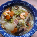 Jock's cooksnap of when they made 簡単！八宝菜風あげそば♥.